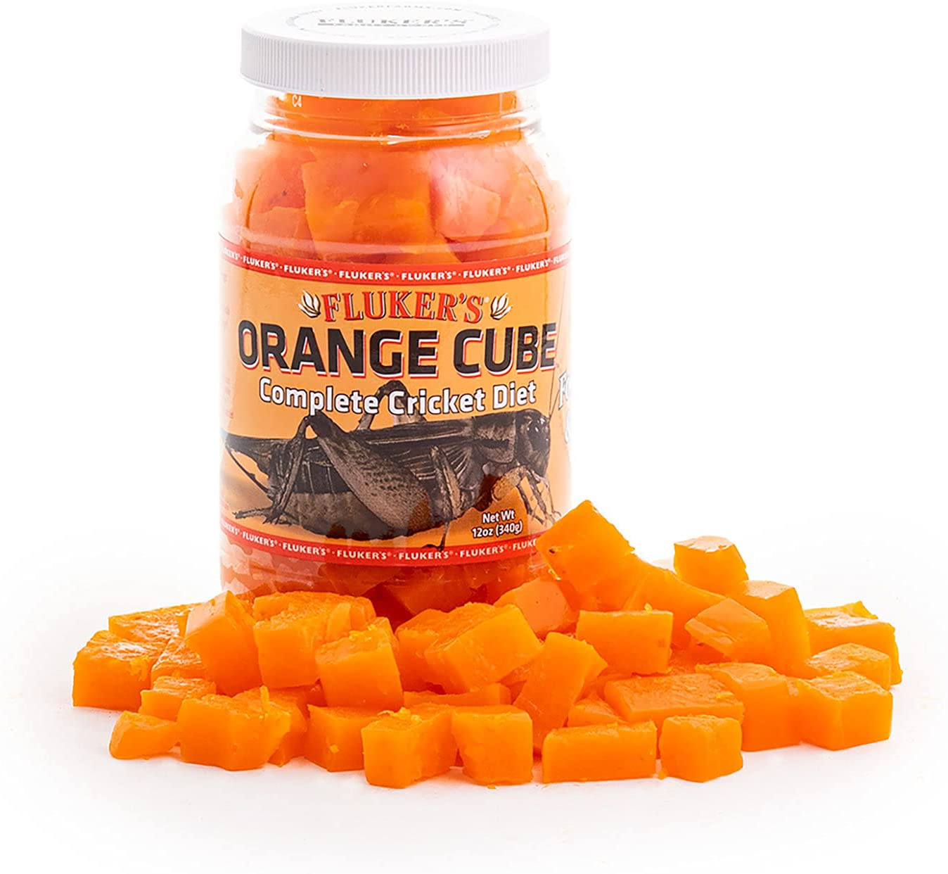 Fluker'S Orange Cube Complete Cricket Diet Animals & Pet Supplies > Pet Supplies > Reptile & Amphibian Supplies > Reptile & Amphibian Food Fluker's Black 12 Ounce (Pack of 1) 