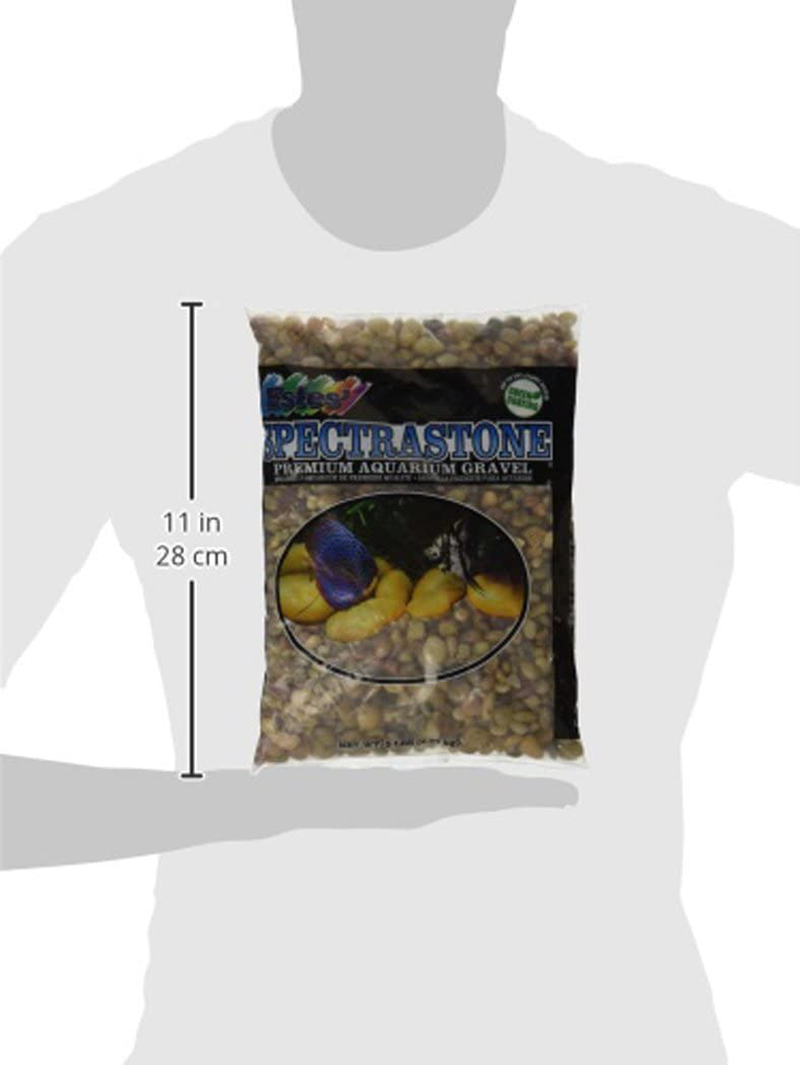 Spectrastone Shallow Creek Pebble for Freshwater Aquariums, 5-Pound Bag