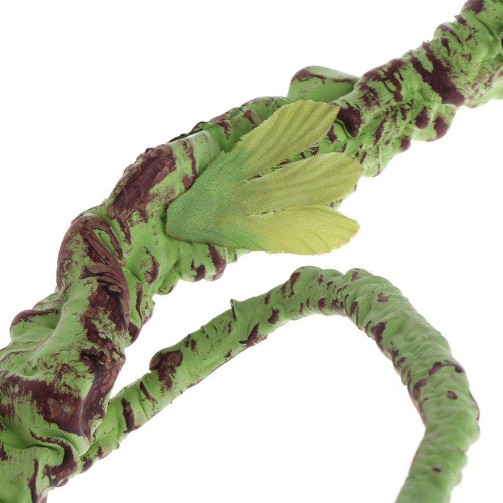 PIVBY Flexible Bend-A-Branch Jungle Vines Pet Habitat Decor Reptile Plants Terrarium for Lizard,Frogs, Snakes and More Reptiles Climbing (Fat:0.7943.31 Inch) Animals & Pet Supplies > Pet Supplies > Reptile & Amphibian Supplies > Reptile & Amphibian Habitat Accessories PIVBY   