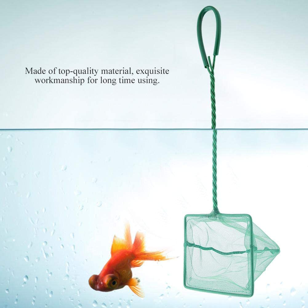 Aquarium Fish Net Brine Shrimp Aquarium Net Betta Goldfish Tropical Fish Catch Net Fish Shrimp Skimming Net Fine Mesh Net Floating Debris Clean Tools for Aquarium Fishbowl Fish Tank Animals & Pet Supplies > Pet Supplies > Fish Supplies > Aquarium Fish Nets Yutiny   