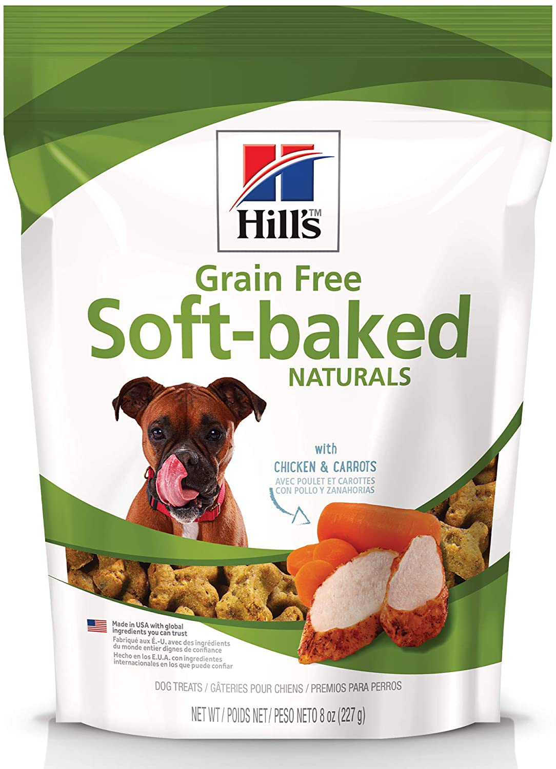 Hill’S Grain Free Soft-Baked Naturals Dog Treats Bundle Animals & Pet Supplies > Pet Supplies > Dog Supplies > Dog Treats Hill's Pet Nutrition Sales, Inc. Chicken & Carrots  