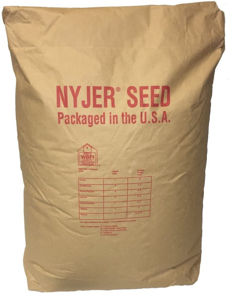 Wagner'S 62052 Nyjer Seed Wild Bird Food, 50-Pound Bag Animals & Pet Supplies > Pet Supplies > Bird Supplies > Bird Food Wagner's   