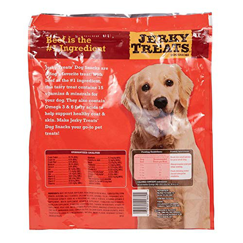 Jerky Treats Tender Strips Dog Snacks Beef 60 Oz. 3.75 Lbs Jerky-Hl Jerky-7Q (60 Oz) Animals & Pet Supplies > Pet Supplies > Dog Supplies > Dog Treats Jerky Treats   