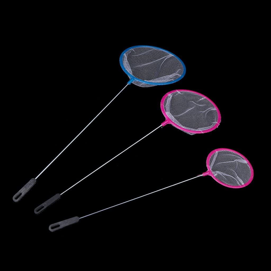 LANDUM Fishing Tank Net Plastic round Thick Fish Shrimp Capture for Aquarium Shop Tools Small 30.5X7.5 Color Randomly Animals & Pet Supplies > Pet Supplies > Fish Supplies > Aquarium Fish Nets LANDUM   