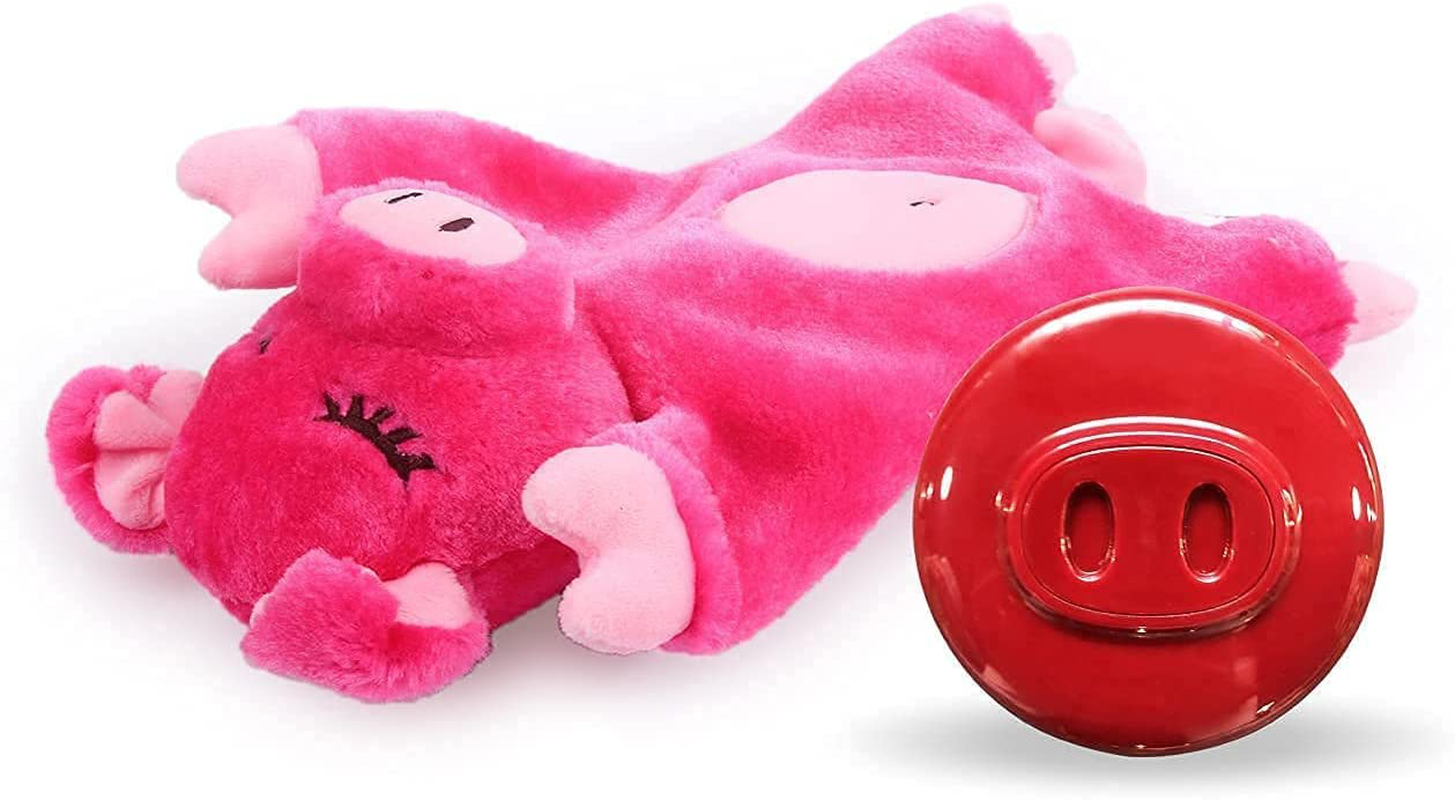 All for Paws Cat Snoring Cuddler Pig, Calming Kitten Purring Toys, Cat anti Anxiety Pillow Toy Comfort Your Kittens Animals & Pet Supplies > Pet Supplies > Cat Supplies > Cat Toys AFP   