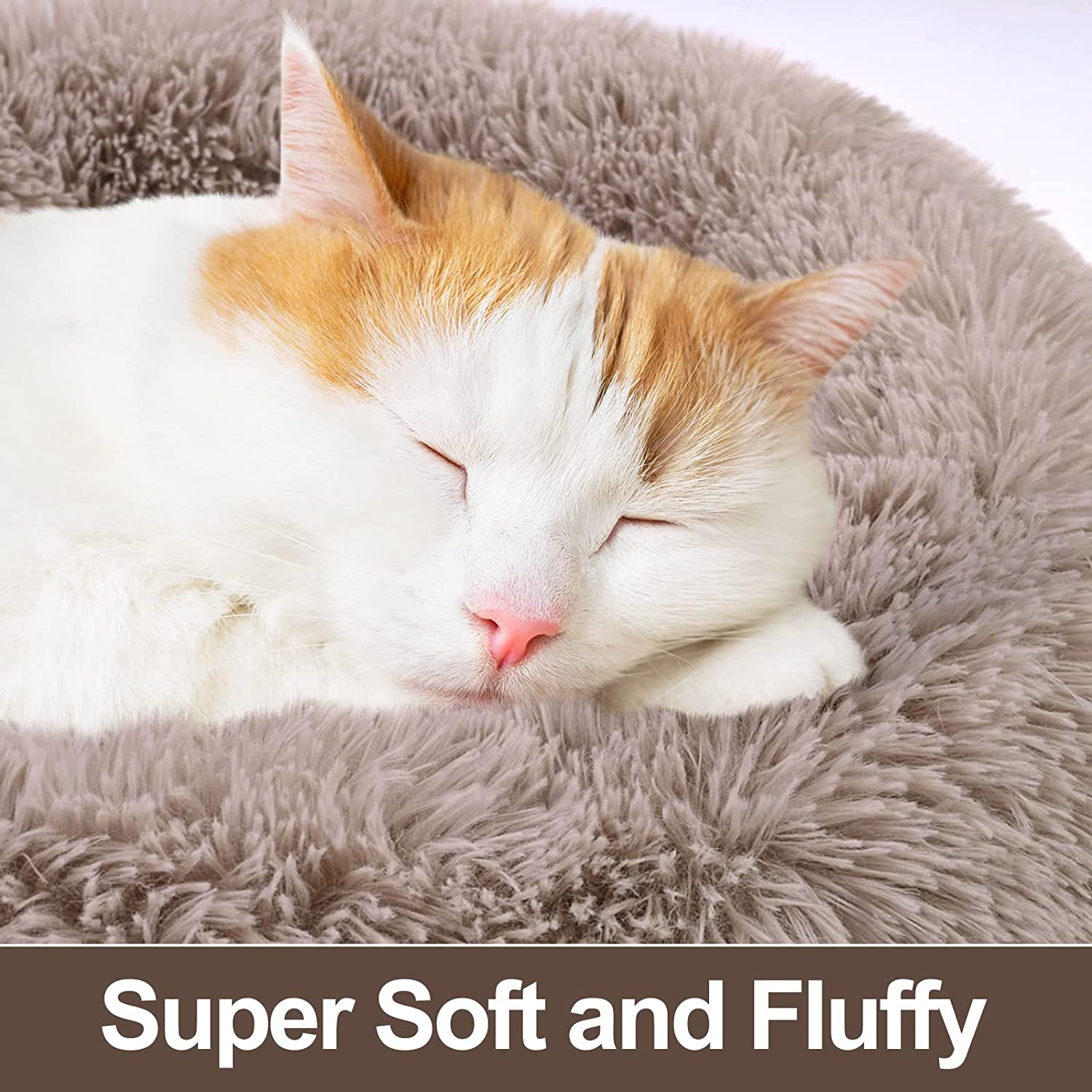 Comfyland Ultra-Soft Fleece Pet Bed, Washable, Assorted Sizes