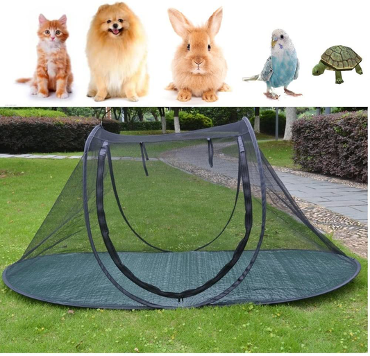 Pet Camping Tent Playpens Cage for Dogs Cats - Birds Parrots Playpens House Small Animal Indoor/Outdoor Play Tent Shelter Breathable Turtles Reptiles Cage Animals & Pet Supplies > Pet Supplies > Dog Supplies > Dog Houses Petall   