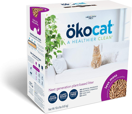 Okocat Natural Wood Cat Litter, Long Hair Breeds Animals & Pet Supplies > Pet Supplies > Cat Supplies > Cat Litter Worldwide Sourcing   