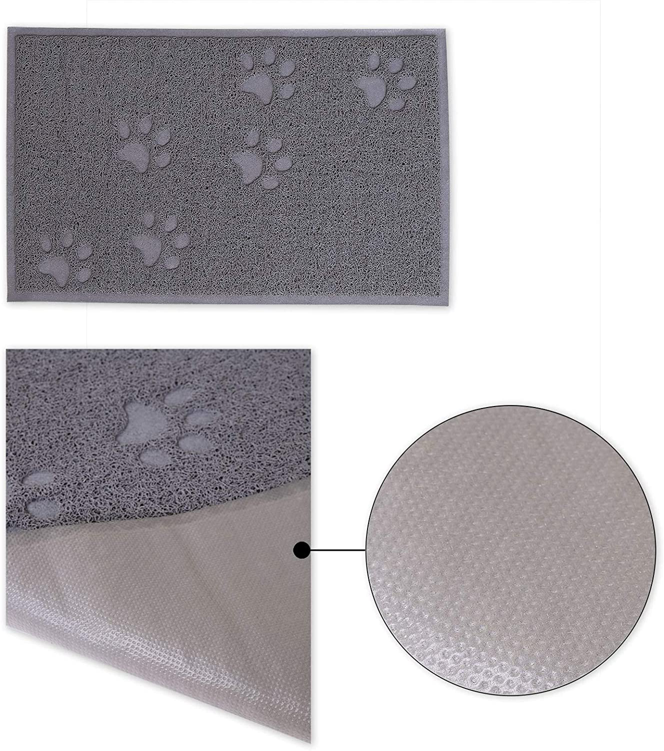 Lionto by Dibea Cat Litter Tray Cat Mat, Cat Toilet Litter Mat, Size, L, 60 X 90 Cm Animals & Pet Supplies > Pet Supplies > Cat Supplies > Cat Litter Box Mats Dibea   