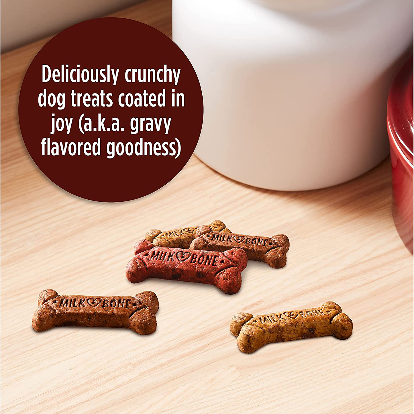 Milk-Bone Gravy Bones Dog Biscuits, 4 Meaty Flavors with 12 Vitamins & Minerals Animals & Pet Supplies > Pet Supplies > Small Animal Supplies > Small Animal Treats J.M. SMUCKER COMPANY   