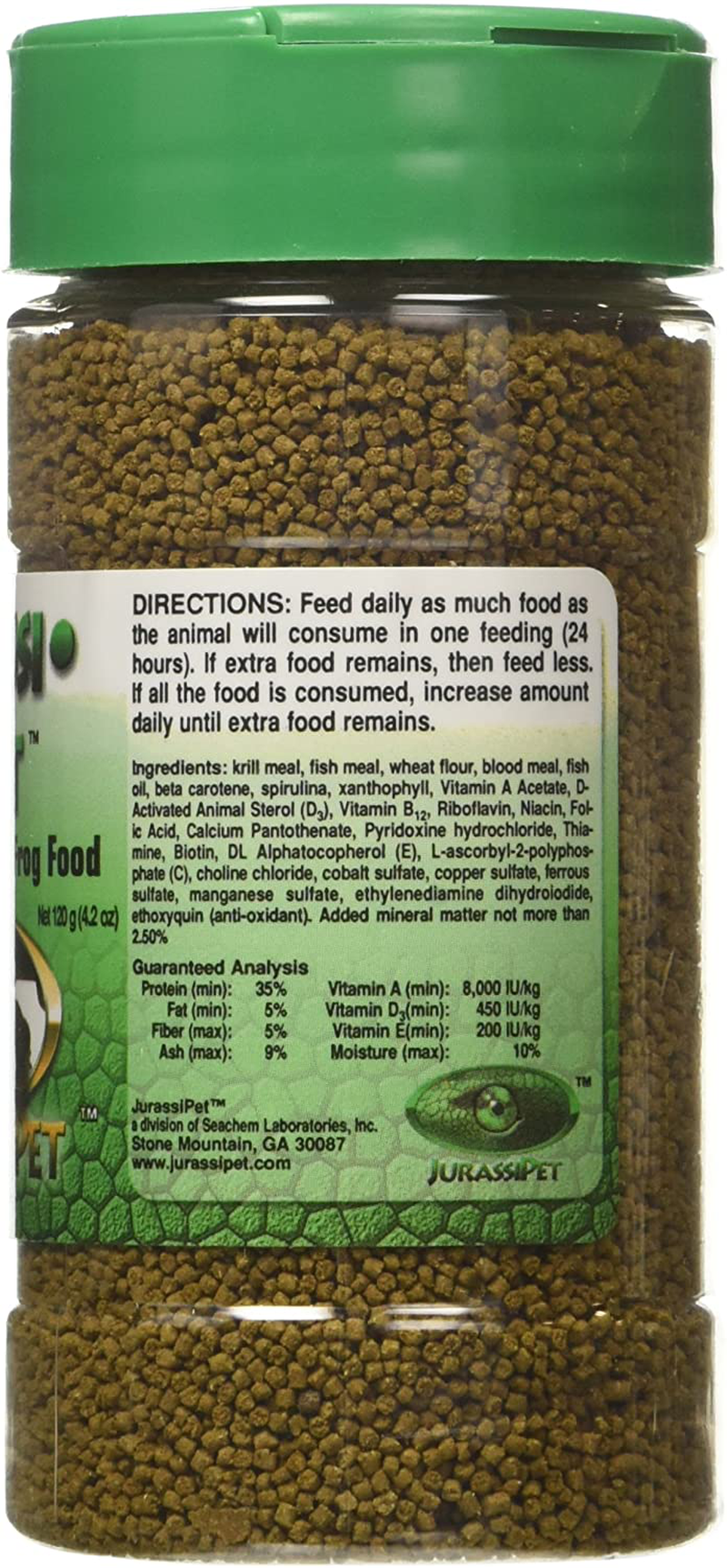 Jurassidiet - Newt & Frog, 120 G / 4.2 Oz. Animals & Pet Supplies > Pet Supplies > Reptile & Amphibian Supplies > Reptile & Amphibian Food Jurassipet   