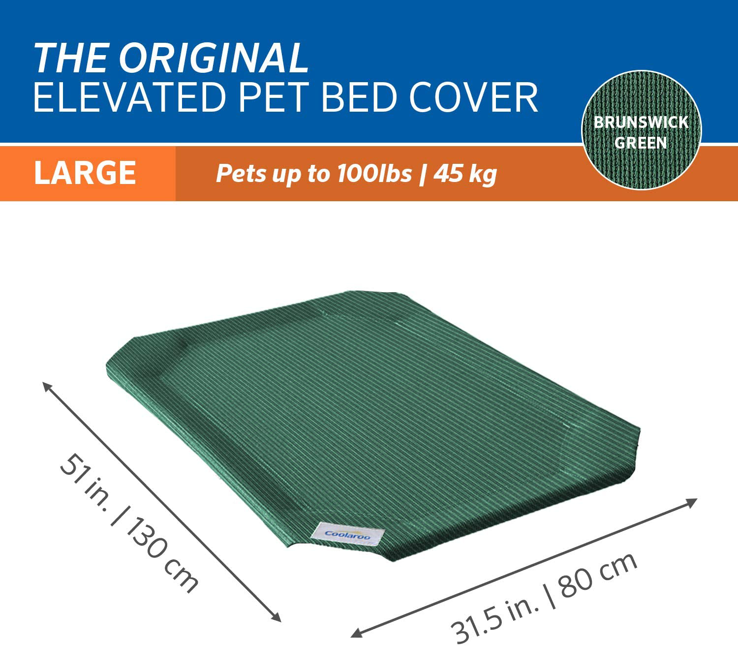 Coolaroo Pet Bed Replacement Cover