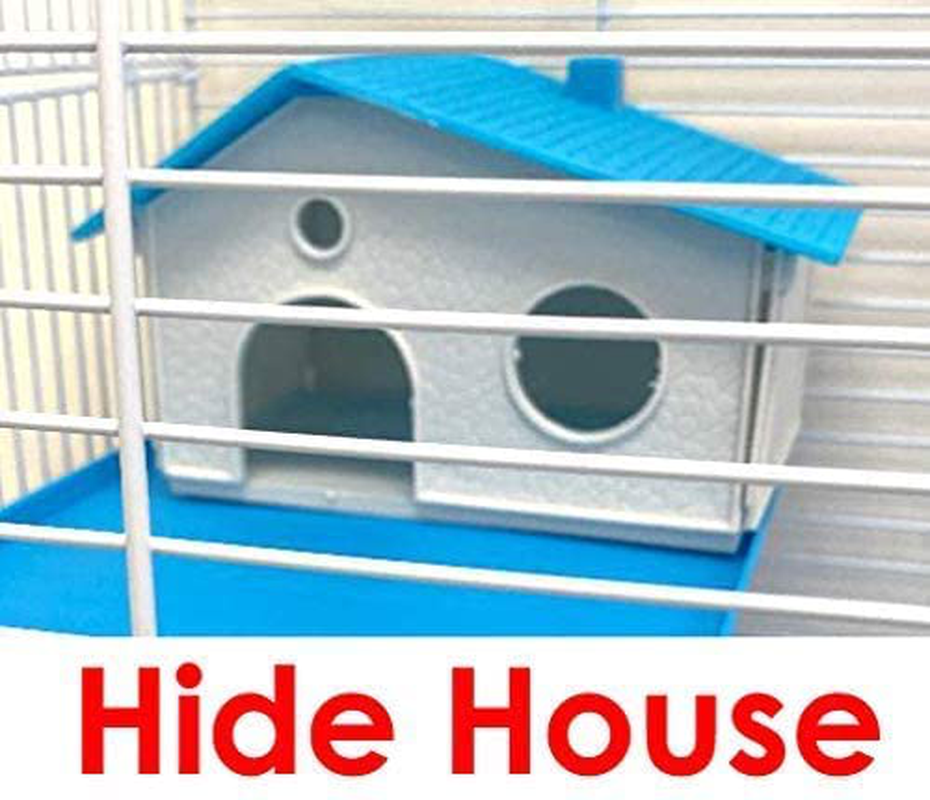 Large Twin Tower Habitat Hamster Home Rodent Gerbil Mouse Mice Rat Wire Animal Cage Long Crossover Tube Animals & Pet Supplies > Pet Supplies > Small Animal Supplies > Small Animal Habitats & Cages Mcage   