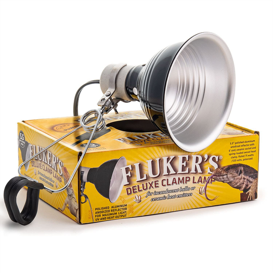 Fluker'S Repta-Clamp Lamp with Switch for Reptiles Black, 5.5-Inches Animals & Pet Supplies > Pet Supplies > Reptile & Amphibian Supplies > Reptile & Amphibian Habitat Accessories Fluker Labs   