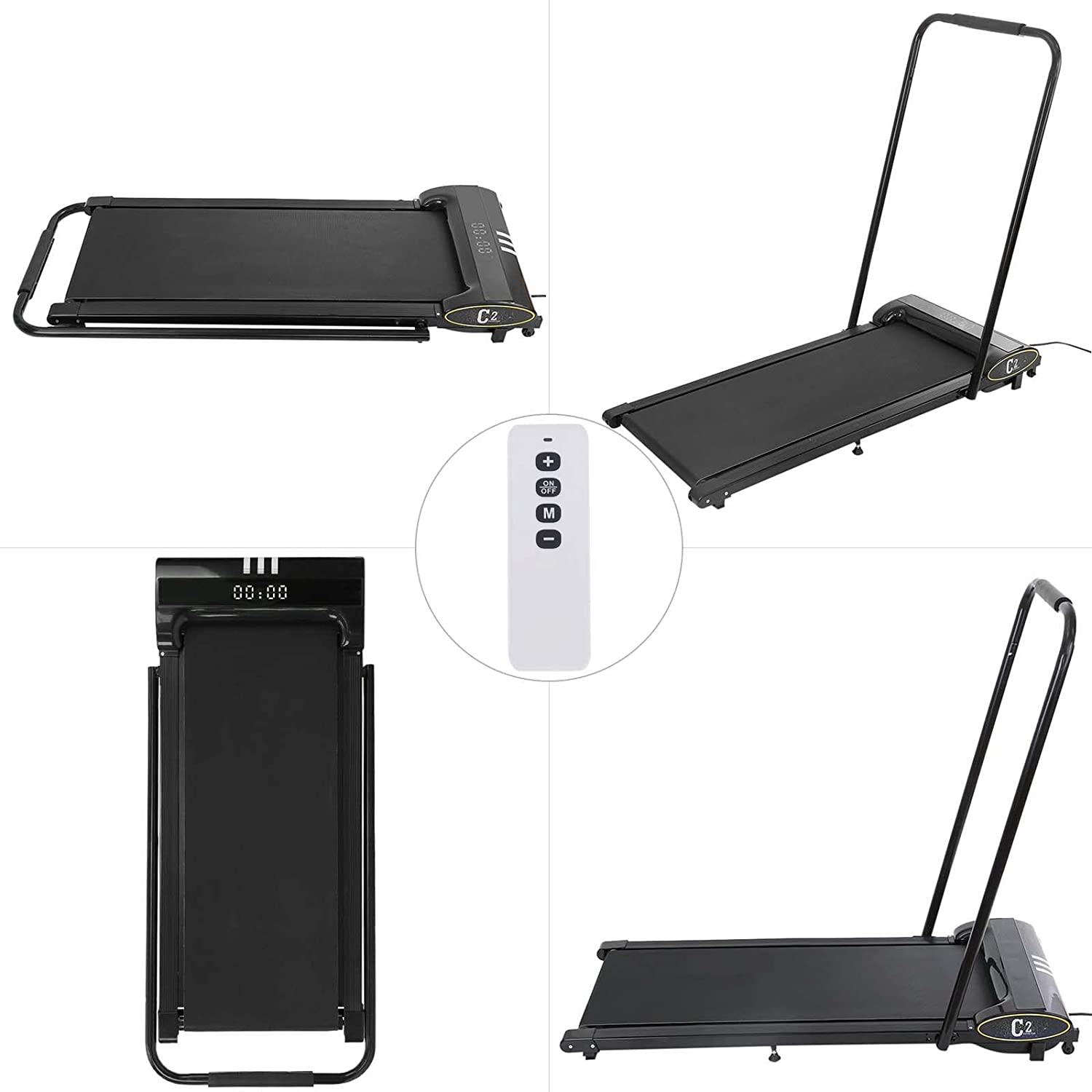 Under Desk Walking Treadmill Folding Smart Electric Treadmill W/Remote Control & LCD Monitor Small Portable Treadmill for Apartment Foldable Treadmills for Small Spaces Exercise Machine for Home Gym Animals & Pet Supplies > Pet Supplies > Dog Supplies > Dog Treadmills CEspace   