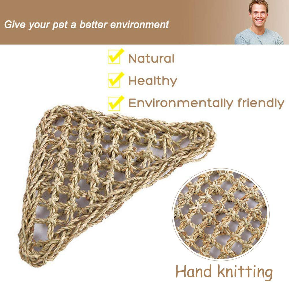 PIVBY Bearded Dragon Hammock Reptile Lounger Hermit Crab Climbing Toys Tank Accessories for Habitats Pack of 2 Animals & Pet Supplies > Pet Supplies > Reptile & Amphibian Supplies > Reptile & Amphibian Habitat Accessories PIVBY   