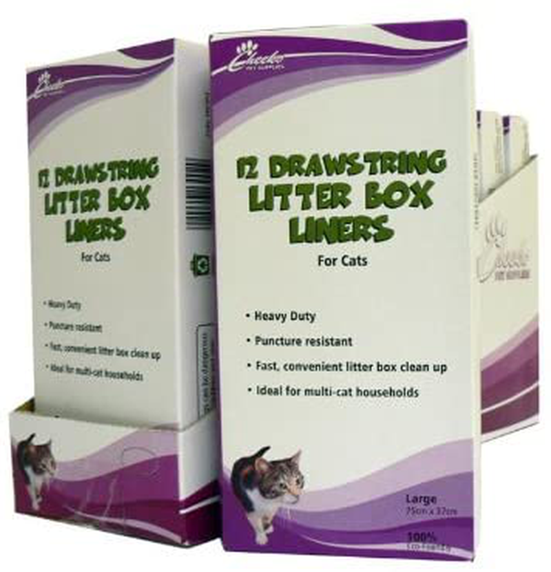 Cheeko Litter Box Liner D`String, Large Animals & Pet Supplies > Pet Supplies > Cat Supplies > Cat Litter Box Liners Cheeko   