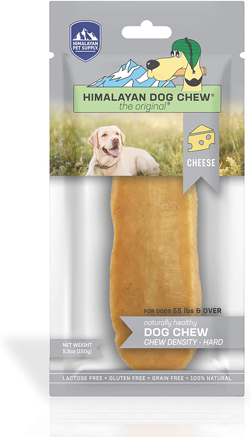 Himalayan Pet Supply Cheese Chews | Long Lasting, Stain Free, Protein Rich, Low Odor | 100% Natural, Healthy & Safe | No Lactose, Gluten or Grains | Xlarge | for Dogs 55 Lbs & Larger, Brown, X-Large (521015) Animals & Pet Supplies > Pet Supplies > Small Animal Supplies > Small Animal Treats Himalayan Pet Supply   