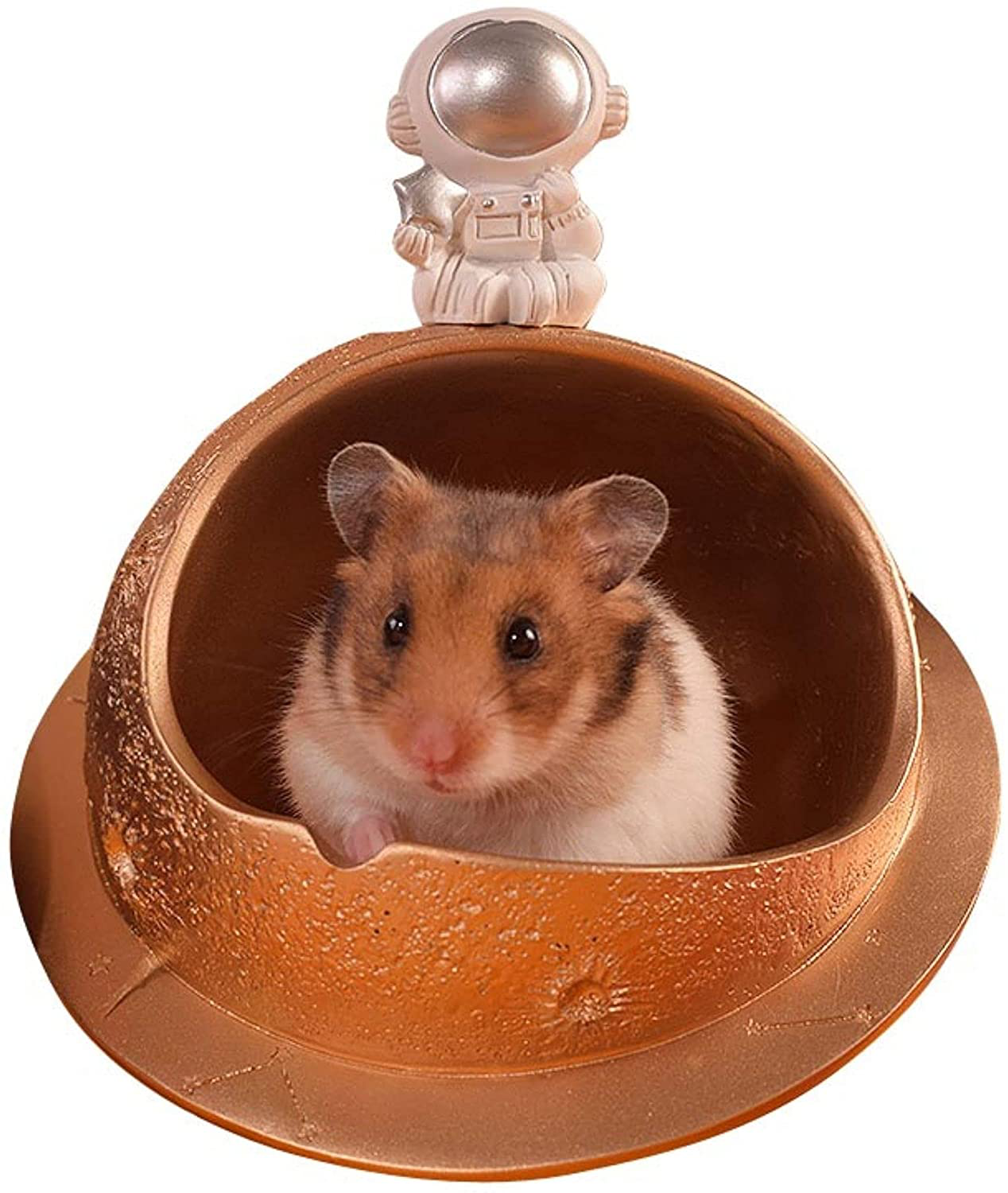 Janyoo Hamster Hideout,Rathut Dwarf Hamster House Bed Chinchilla for Gerbils Mice Small Animal Cage Habitat Decor Resin Room Animals & Pet Supplies > Pet Supplies > Small Animal Supplies > Small Animal Habitats & Cages JanYoo   