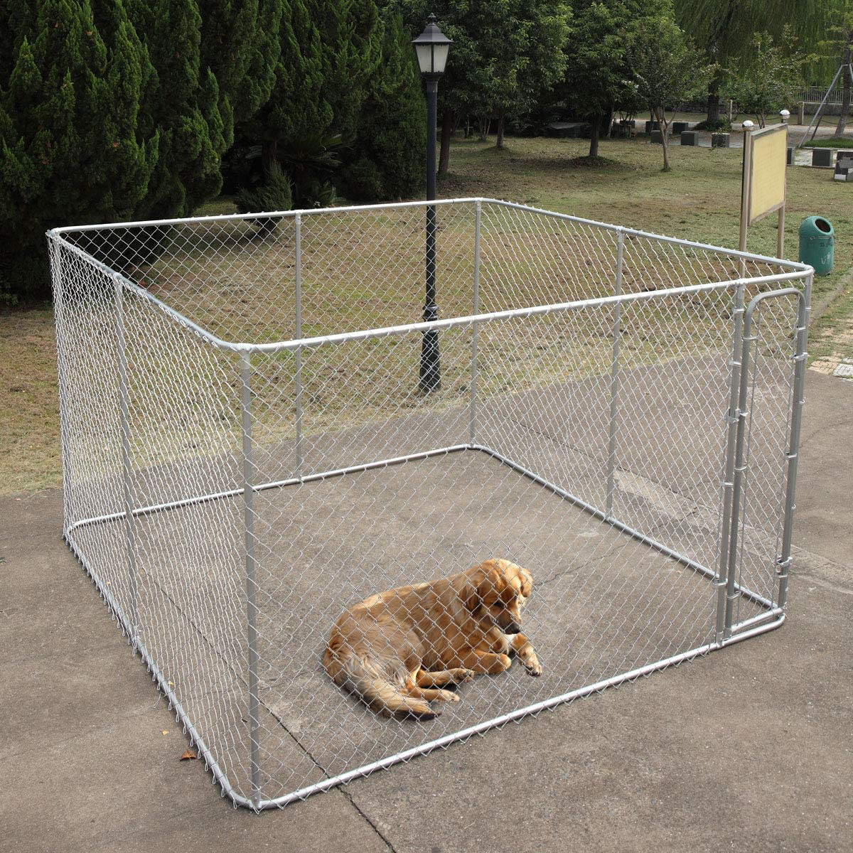 Bwm.Co Large Outdoor Dog Pet Playpen Exercise Play Yard Cage Kennel Fence Animals & Pet Supplies > Pet Supplies > Dog Supplies > Dog Kennels & Runs BWM.Co   