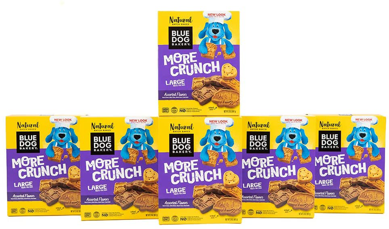 Blue Dog Bakery Natural Dog Treats, Assorted, More Flavors Animals & Pet Supplies > Pet Supplies > Small Animal Supplies > Small Animal Treats Blue Dog Bakery 1.25 Pound (Pack of 6)  