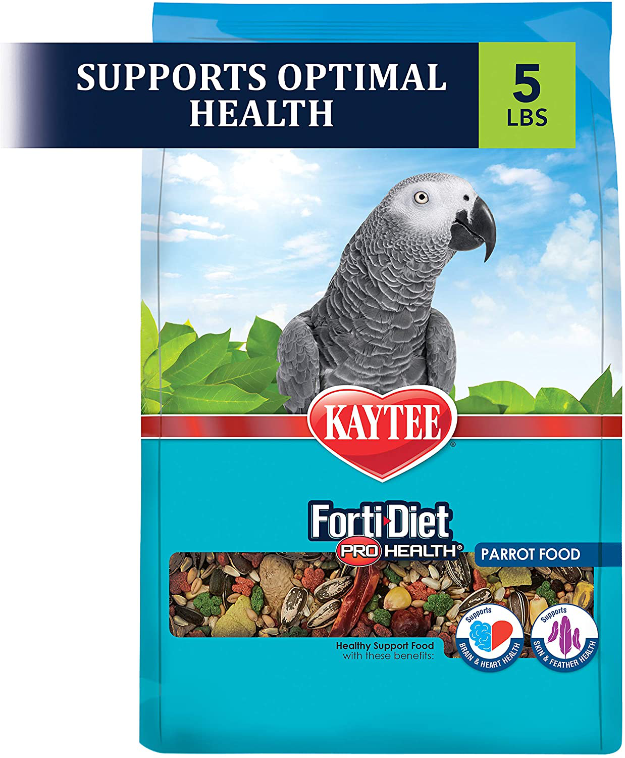 Kaytee Forti-Diet Pro Health Parrot Food Animals & Pet Supplies > Pet Supplies > Bird Supplies > Bird Food Kaytee   