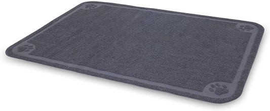 Petmate Litter Catcher Mat Animals & Pet Supplies > Pet Supplies > Cat Supplies > Cat Litter Box Mats Petmate Grey Xlarge 