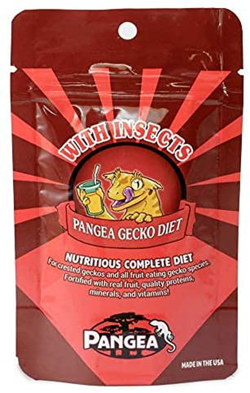 Pangea Fruit Mix with Insects Crested Gecko Complete Diet 2 Oz Animals & Pet Supplies > Pet Supplies > Reptile & Amphibian Supplies > Reptile & Amphibian Food Pangea Reptile   