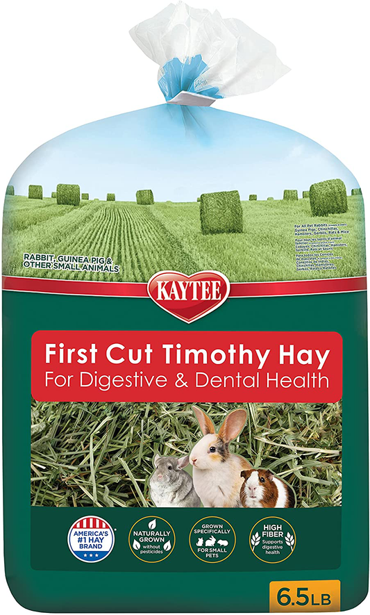 Kaytee Timothy Hay 1St Cut, 6.5 Lb Animals & Pet Supplies > Pet Supplies > Small Animal Supplies > Small Animal Food Kaytee   