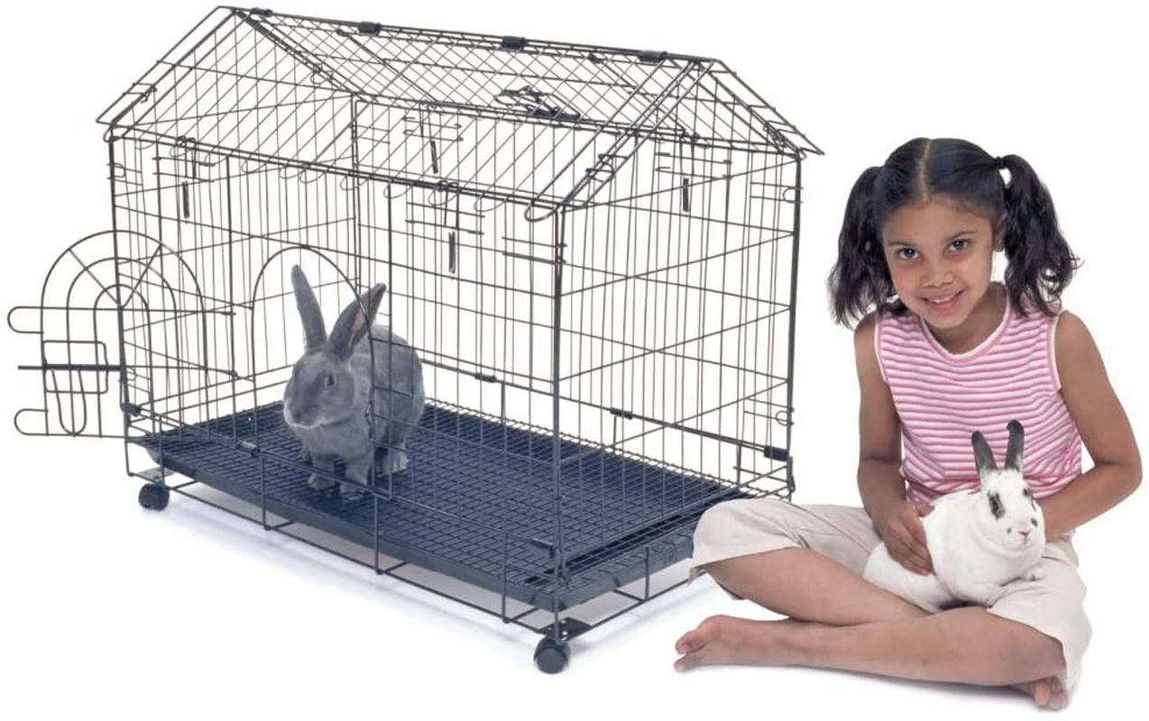 Kennel-Aire "A" Frame Bunny House, Multi, 29.5X16.5X24 Inch (Pack of 1)
