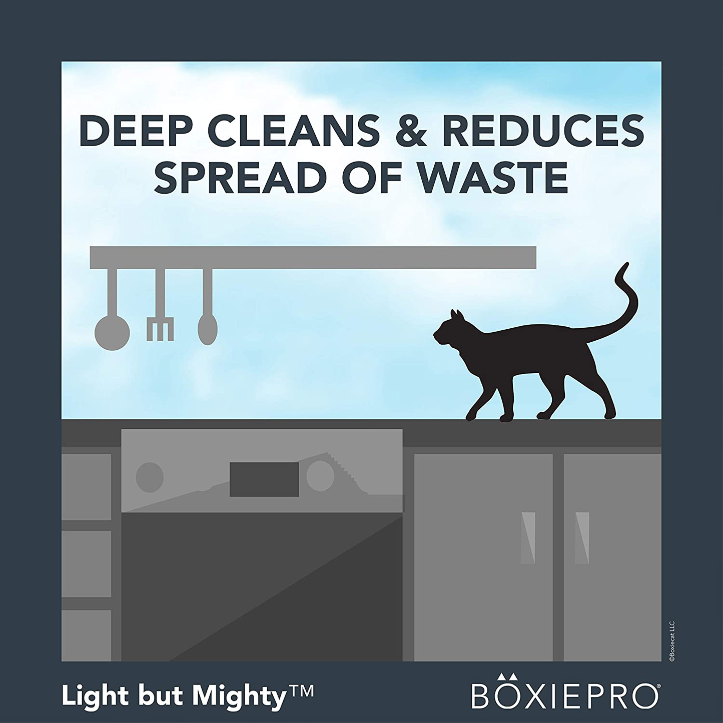 Boxiepro Air Lightweight, Deep Clean, Scent Free, Hard Clumping Cat Litter - Plant-Based Formula - Cleaner Home - Ultra Clean Litter Box, Probiotic Powered Odor Control, 99.9% Dust Free Animals & Pet Supplies > Pet Supplies > Cat Supplies > Cat Litter Boxiecat   