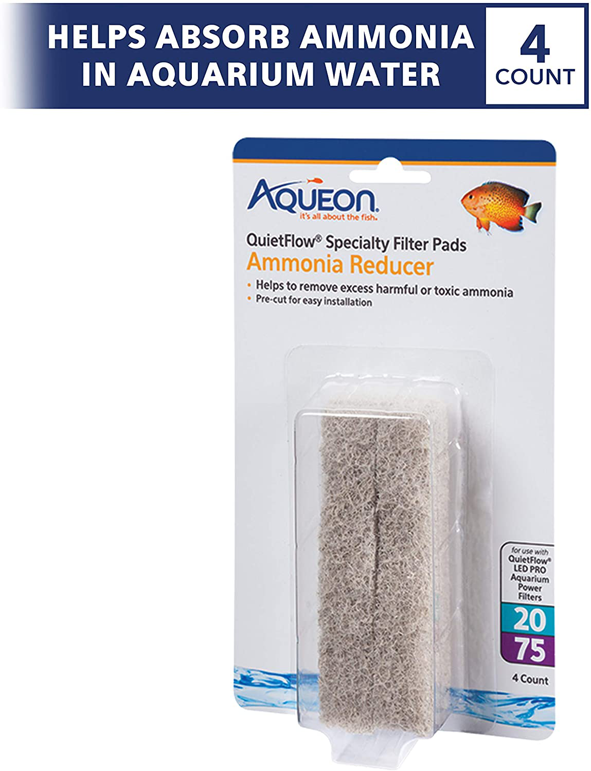 Aqueon Replacement Specialty Filter Pads Animals & Pet Supplies > Pet Supplies > Fish Supplies > Aquarium Filters Aqueon   