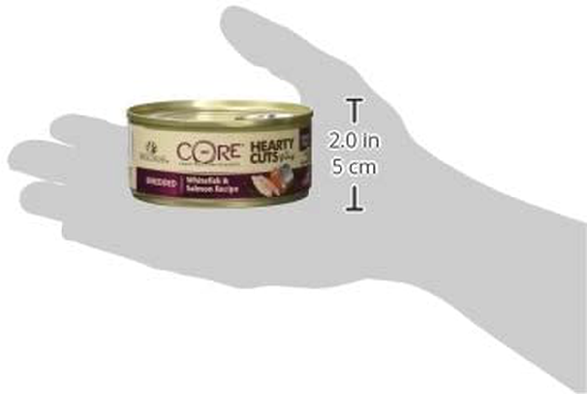 Wellness CORE Hearty Cuts Natural Grain Free Whitefish & Salmon Wet Cat Food