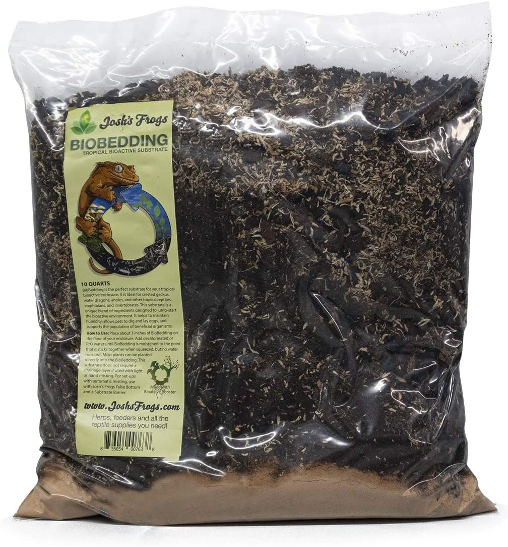 Josh'S Frogs Biobedding Tropical Bioactive Substrate Animals & Pet Supplies > Pet Supplies > Reptile & Amphibian Supplies > Reptile & Amphibian Substrates Josh's Frogs 10 Quart  