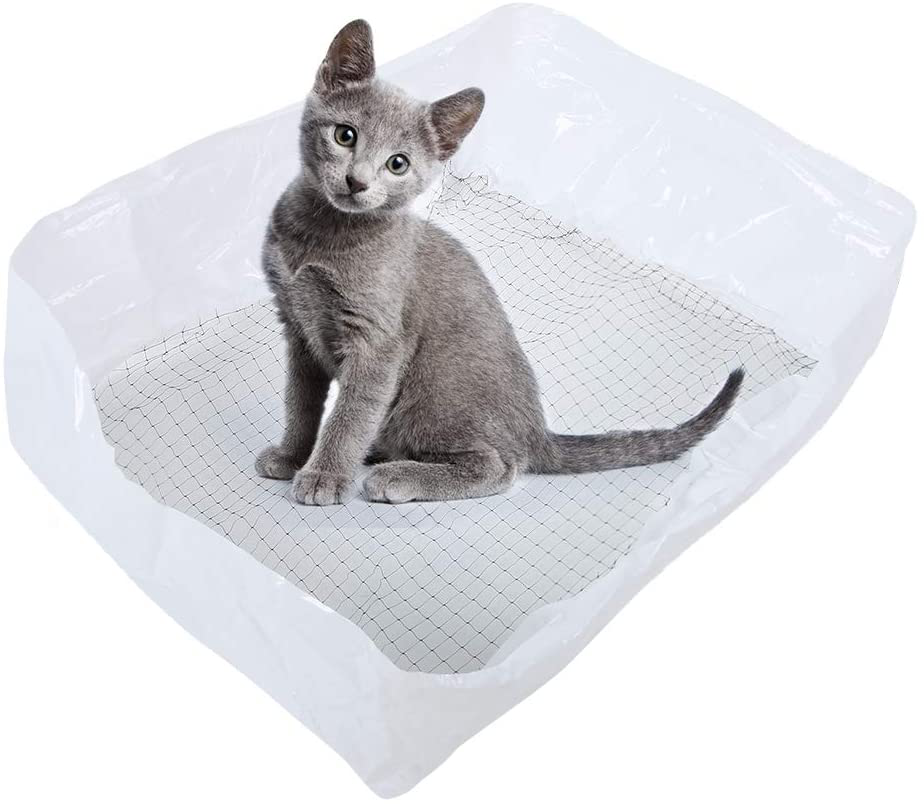 SOONHUA 20 Pcs Cat Litter Box Liner Tray Reusable Strong Pet Lifter Sifter Bag Animals & Pet Supplies > Pet Supplies > Cat Supplies > Cat Litter Box Liners SOONHUA   