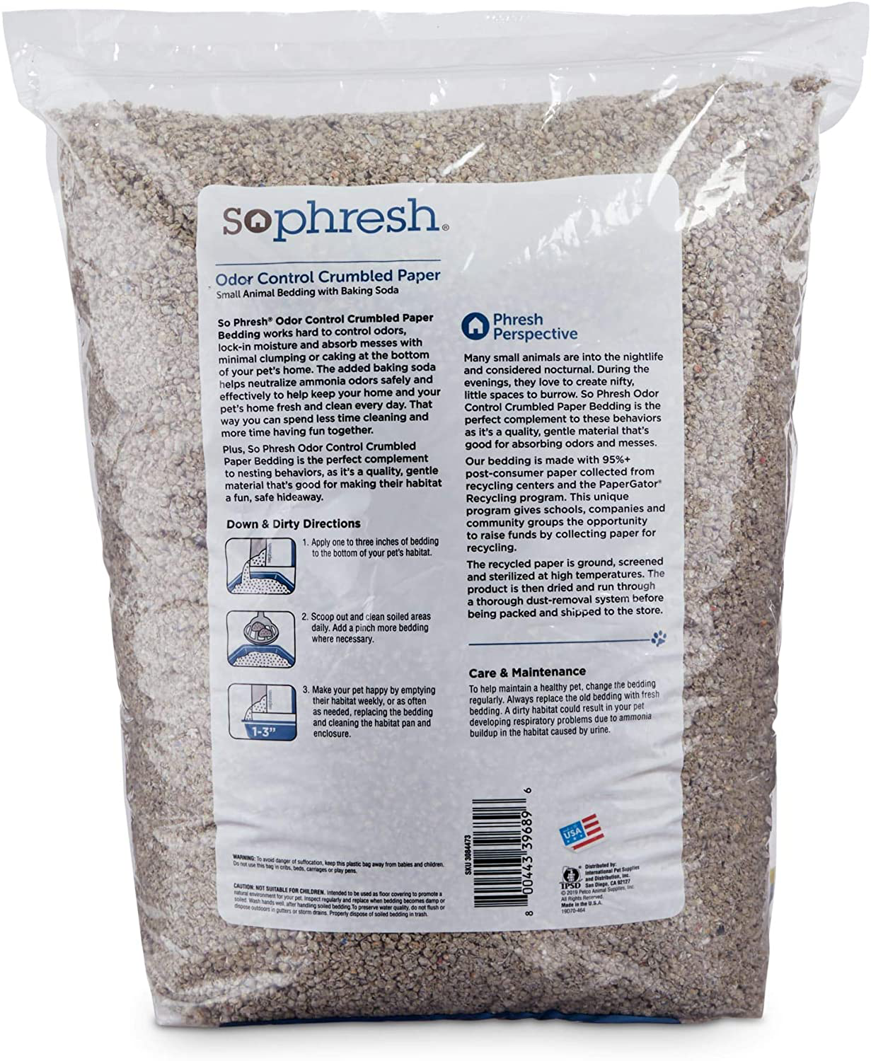 Petco Brand - so Phresh Crumbled Paper Small Animal Bedding Animals & Pet Supplies > Pet Supplies > Small Animal Supplies > Small Animal Bedding So Phresh   