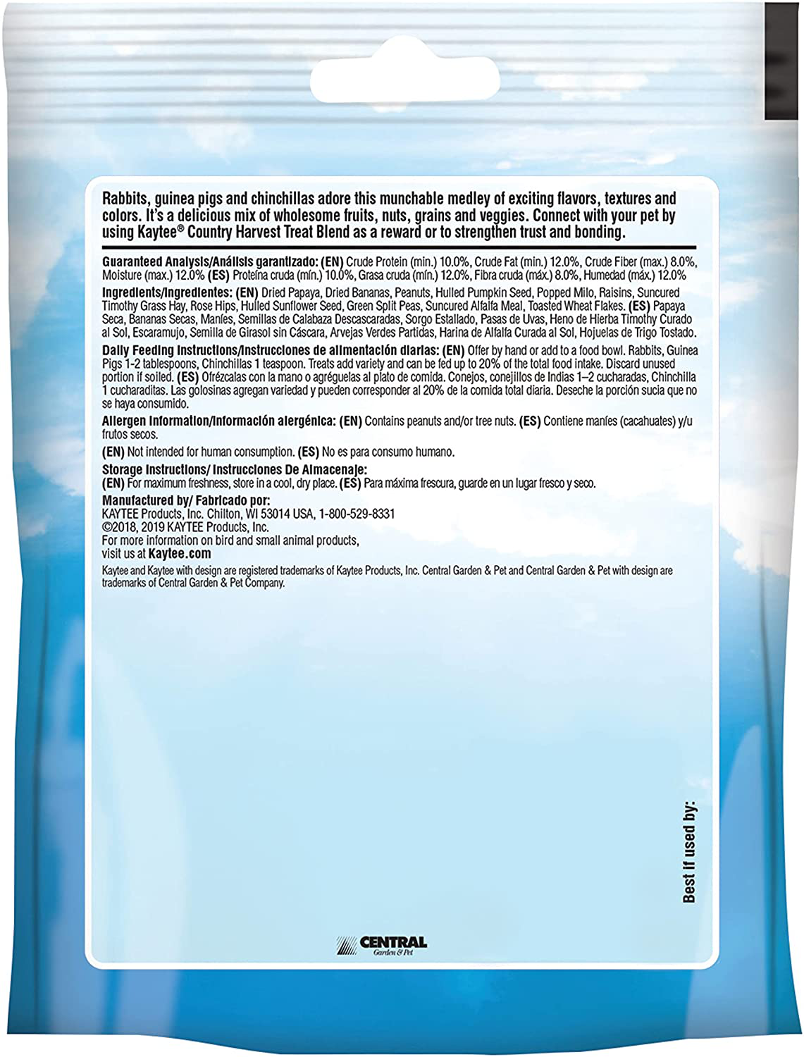 Kaytee Country Harvest Treat Blends for Small Animals Animals & Pet Supplies > Pet Supplies > Small Animal Supplies > Small Animal Treats Kaytee   