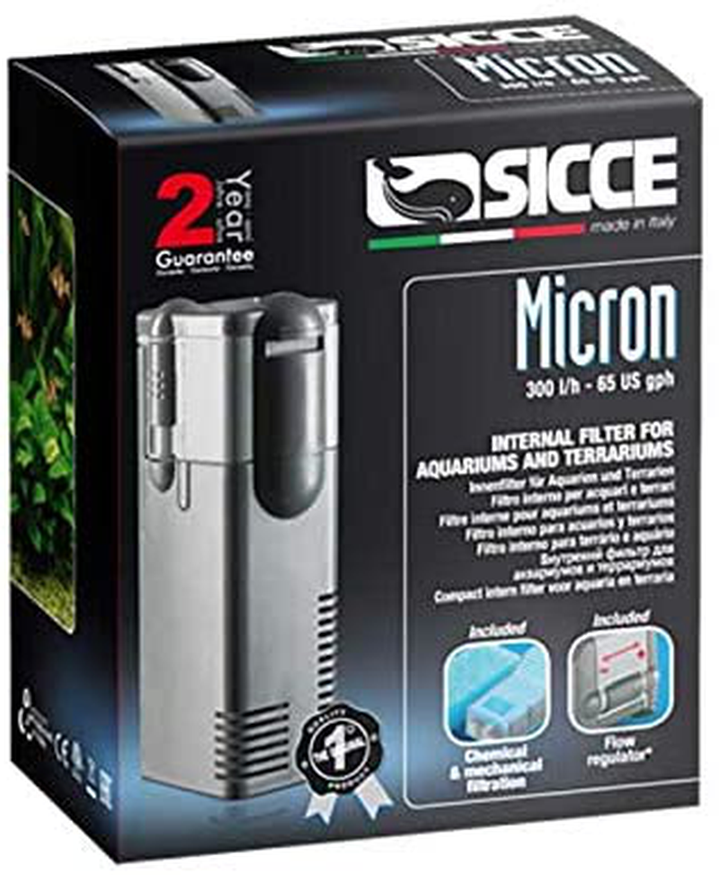 Sicce Internal Filter Interchangeable Cartridge, Filter Media Included Animals & Pet Supplies > Pet Supplies > Fish Supplies > Aquarium Filters Sicce   