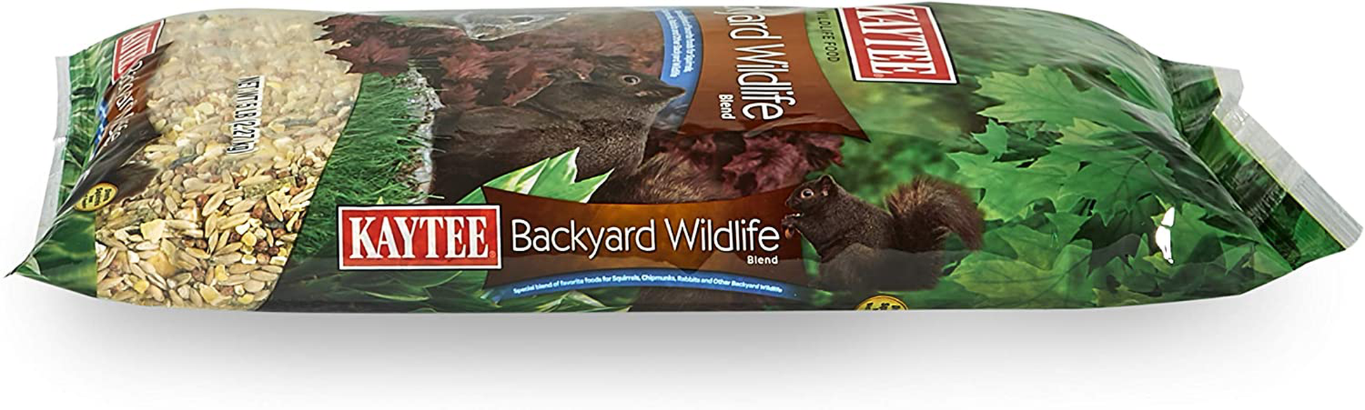 Kaytee Backyard Wildlife Food for Wild Rabbits, Squirrels, and Chipmunks, 5 Lb