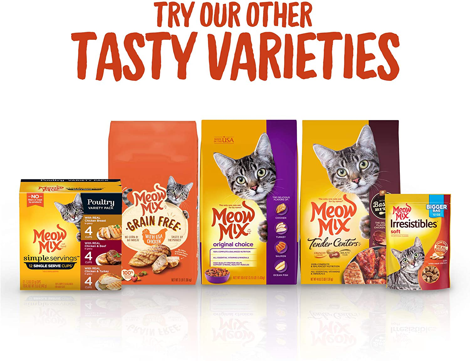 Meow Mix Irresistibles Cat Treats Animals & Pet Supplies > Pet Supplies > Cat Supplies > Cat Treats Meow Mix   