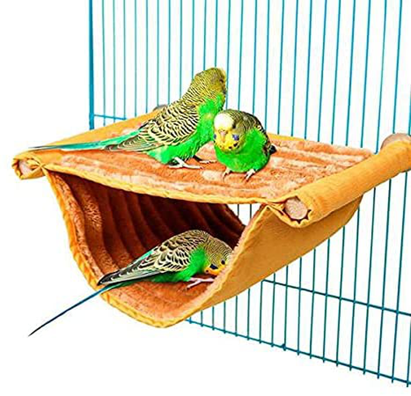 Hefddehy Bird Nest House Winter Warm Parrot House Bed Hammock Tent Toy Bird Cage Perch Stand for Parrots Budgies Parakeet Animals & Pet Supplies > Pet Supplies > Bird Supplies > Bird Cages & Stands Hefddehy   