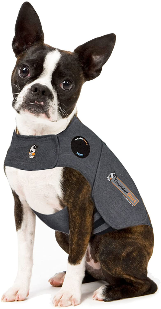 Thundershirt Classic Dog Anxiety Jacket Animals & Pet Supplies > Pet Supplies > Dog Supplies > Dog Houses Central Garden & Pet Heather Grey XS 