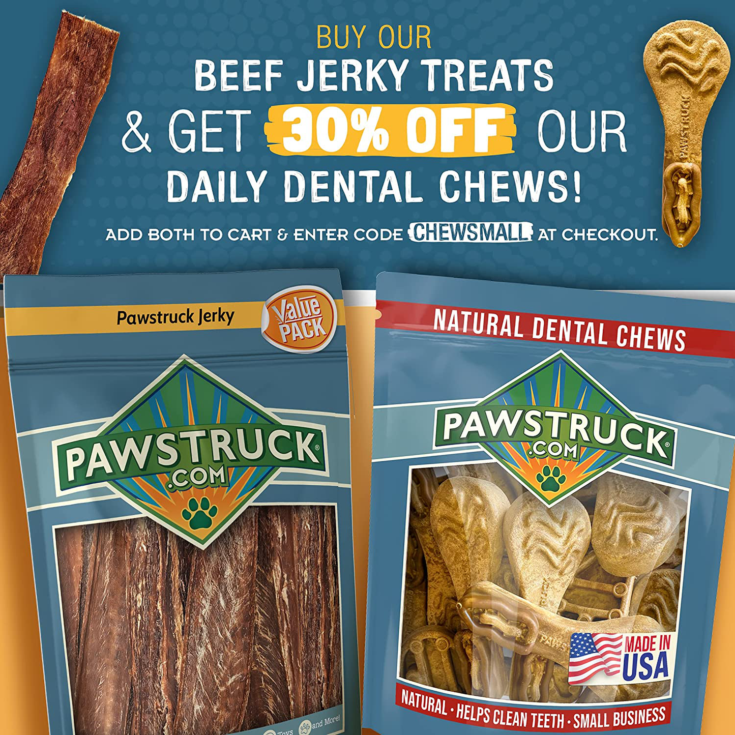 Dog Jerky Treats (4"-6" Strips, 15 Pack) Joint Health 100% Beef Chews - Bulk, Gourmet Gullet Straps - Naturally Rich in Glucosamine & Chondroitin - Promotes Healthy Joints by USA Company