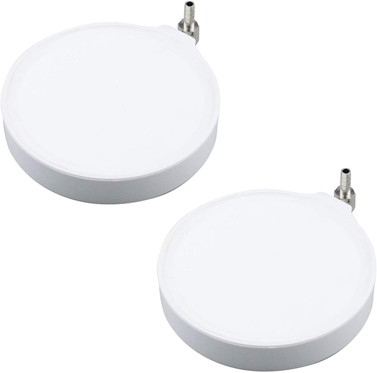 MY MIRONEY 2Pcs Aquarium Nano Air Stone Disk Air Stone Diffuser 4.17" Diameter round Air Bubble Stone Disk Oxygen Diffuser for Fish Tank Animals & Pet Supplies > Pet Supplies > Fish Supplies > Aquarium Air Stones & Diffusers MY MIRONEY   