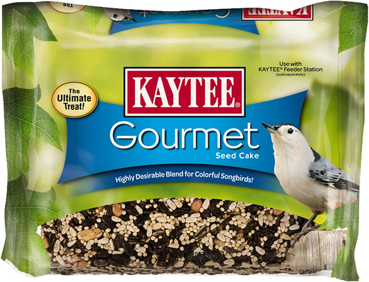 Kaytee 100063947 Gourmet Seed Cake, 2 Lb, None Animals & Pet Supplies > Pet Supplies > Bird Supplies > Bird Treats Kaytee Gourmet  