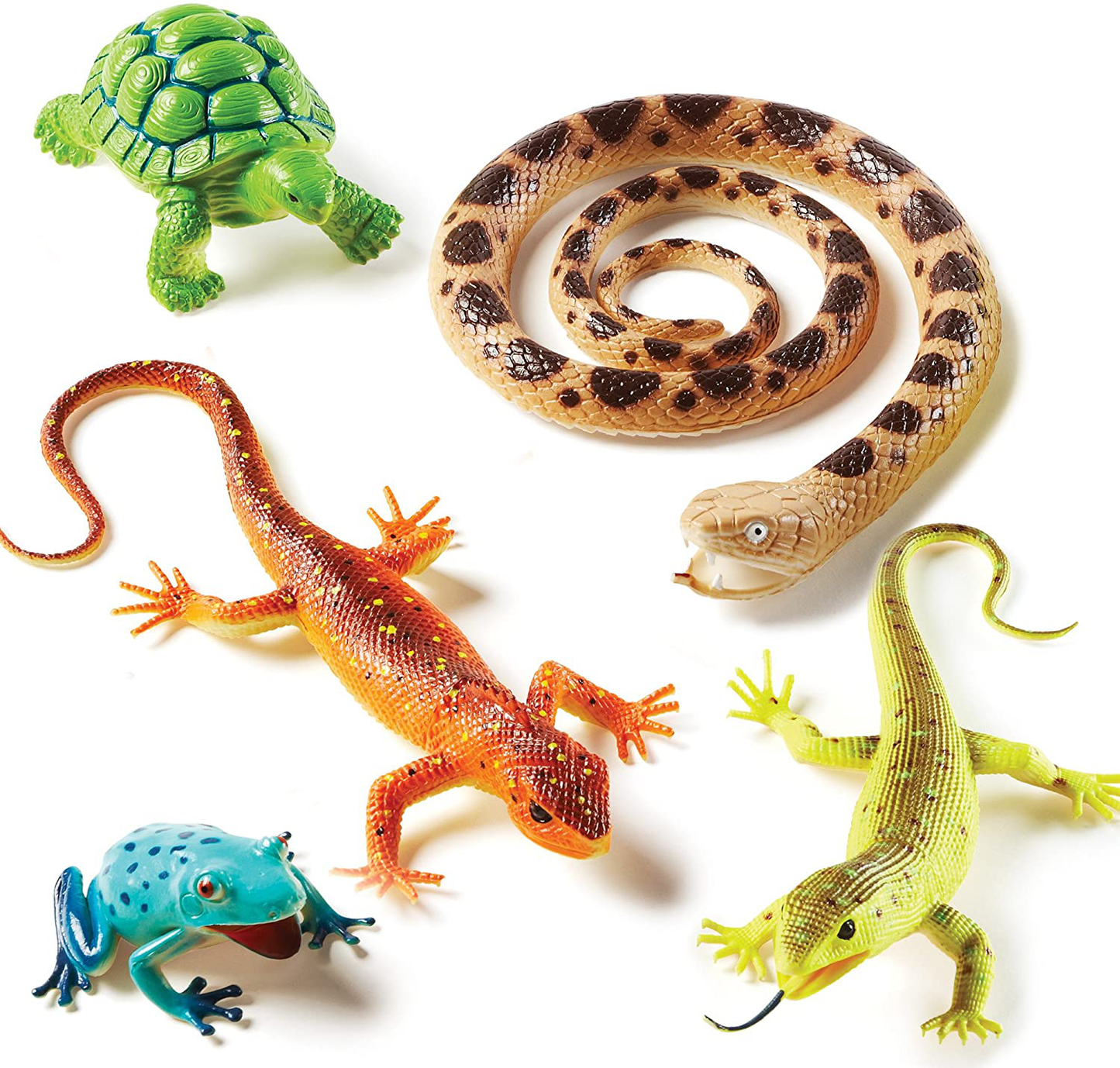 Learning Resources Jumbo Reptiles & Amphibians, Tortoise, Gecko, Snake, Iguana, and Tree Frog, 5 Animals, Ages 3+ Animals & Pet Supplies > Pet Supplies > Reptile & Amphibian Supplies > Reptile & Amphibian Habitats Learning Resources   