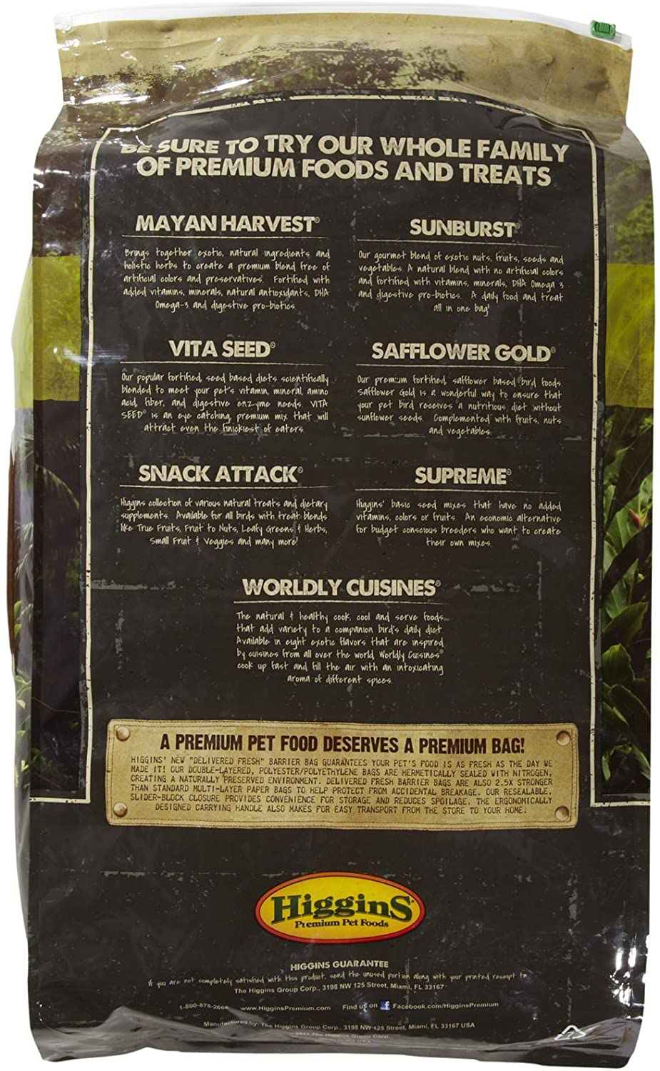 Higgins 466145 Vita Seed Parrot Food for Birds, 25-Pound Animals & Pet Supplies > Pet Supplies > Bird Supplies > Bird Food Higgins   