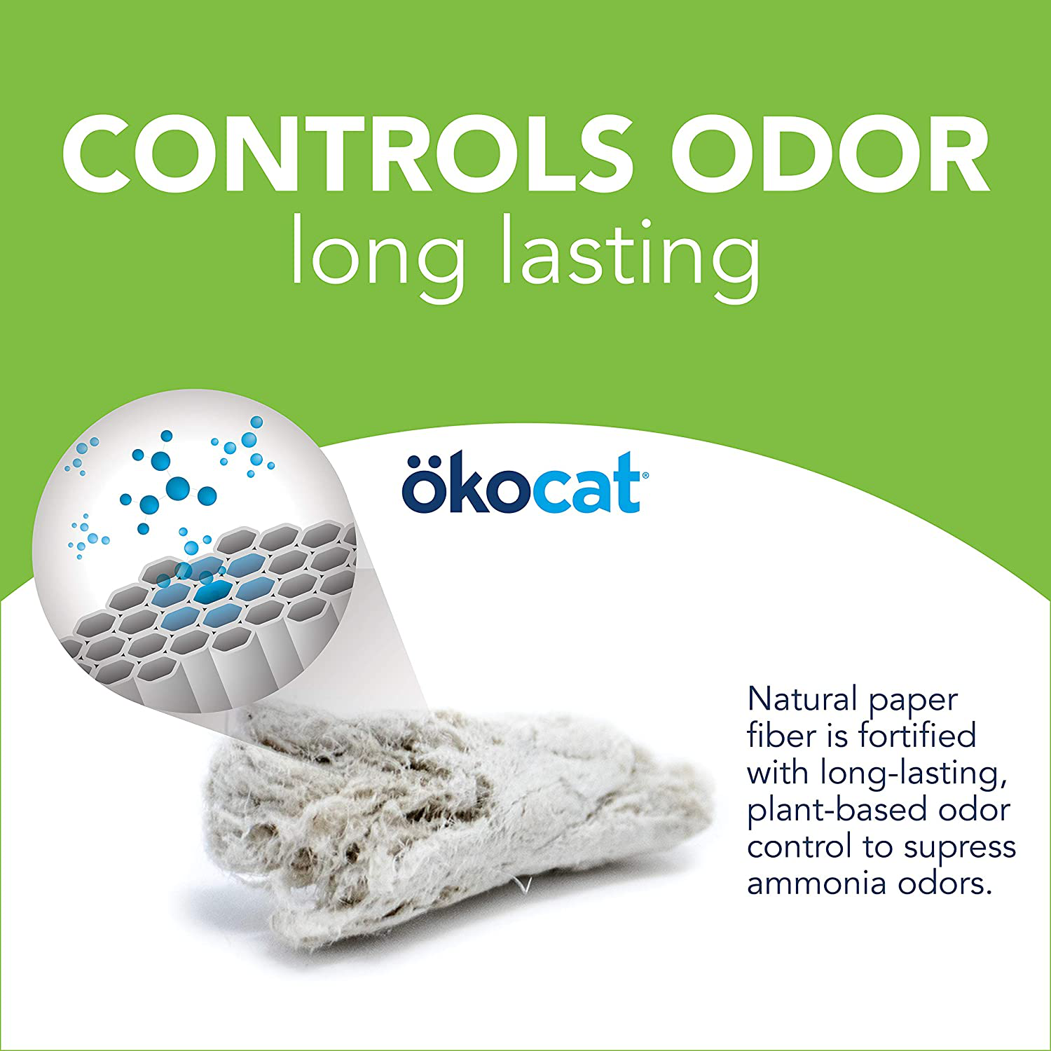 Ökocat Dust-Free Natural Paper Non-Clumping Cat Litter Pellets with Odor Control, Large, 12.3 Lbs Animals & Pet Supplies > Pet Supplies > Cat Supplies > Cat Litter Healthy Pet   