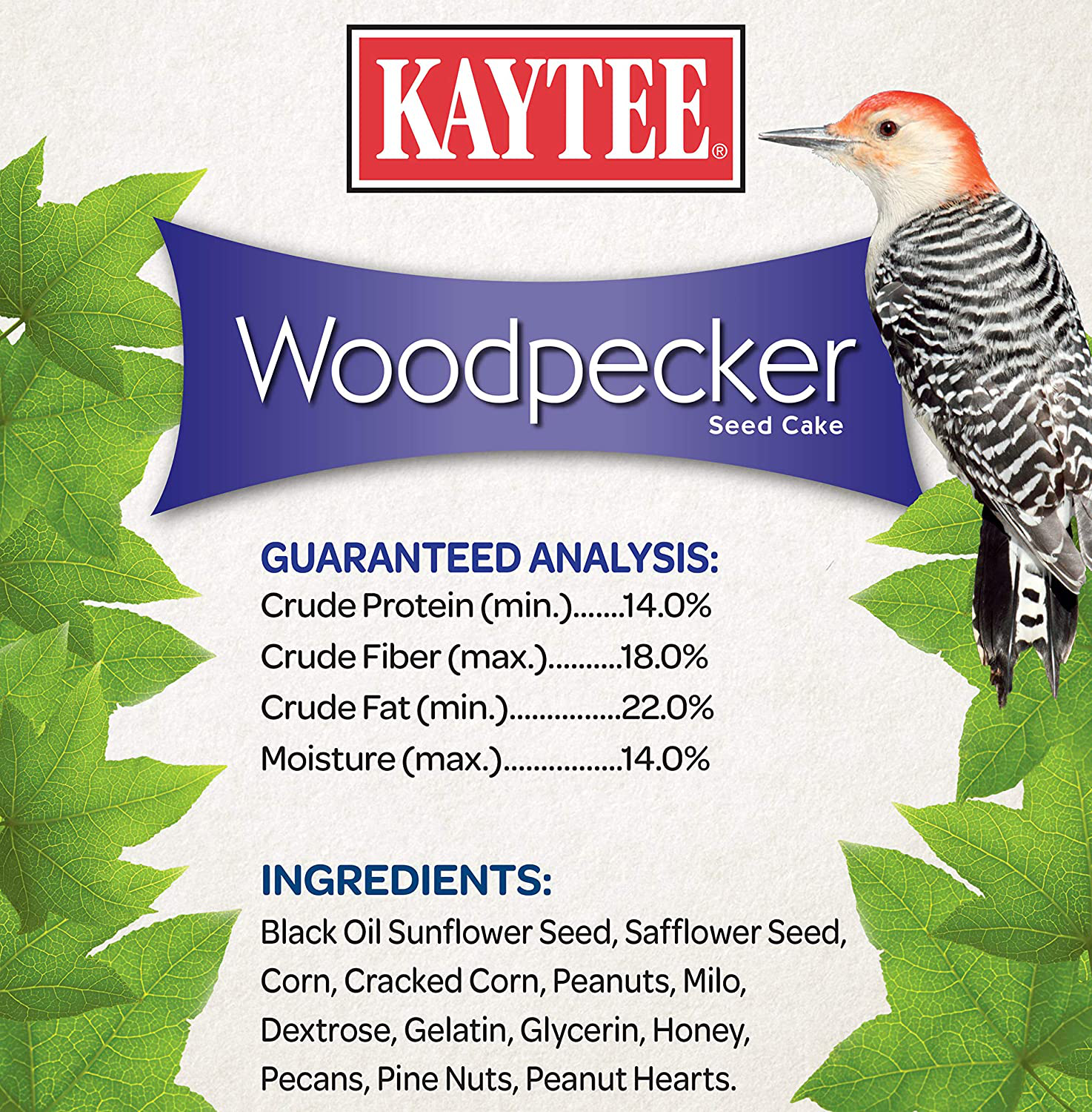 Kaytee 100541001 Woodpecker Cake, 6-Pack Animals & Pet Supplies > Pet Supplies > Bird Supplies > Bird Treats Kaytee   