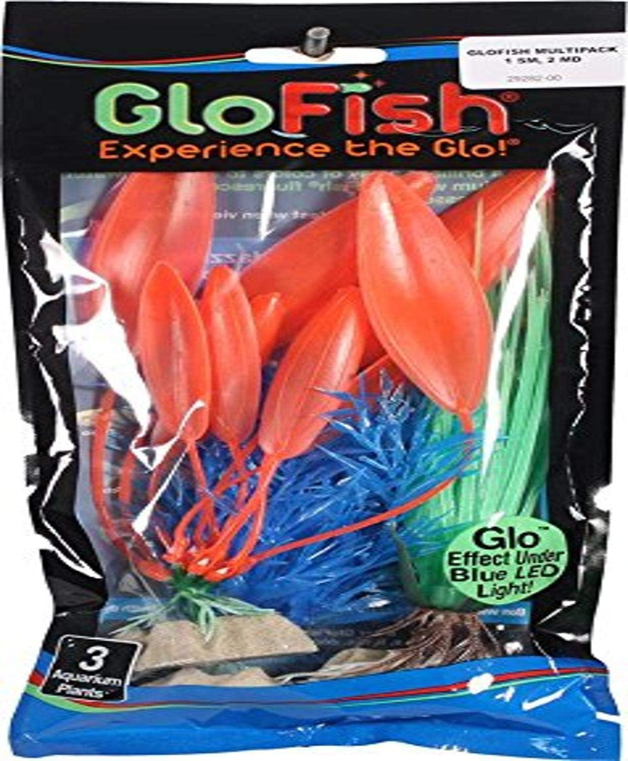 Glofish Detailed Aquarium Ornaments, Creates a Glowing Effect Animals & Pet Supplies > Pet Supplies > Fish Supplies > Aquarium Decor GloFish Multipack GloFish 29282 Multi-Pack Plants 